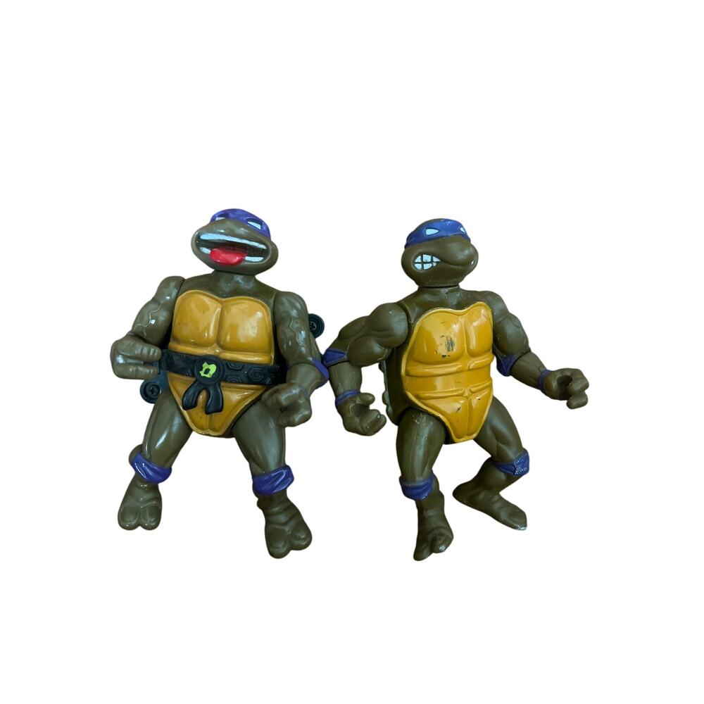TMNT Donatello 1991 City Sewer Lot of 2 Vintage Teenage Mutant Ninja Turtles